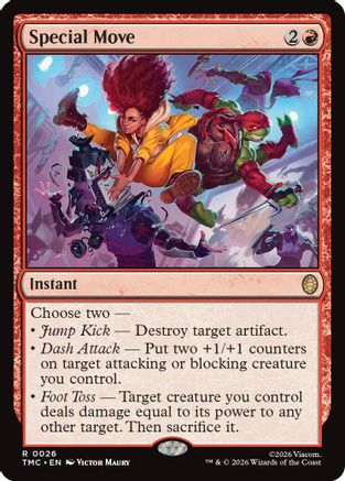 Special Move (TMC-026) - [Commander: Teenage Mutant Ninja Turtles]