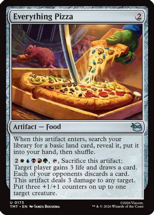 Everything Pizza (TMT-173) - [Teenage Mutant Ninja Turtles]