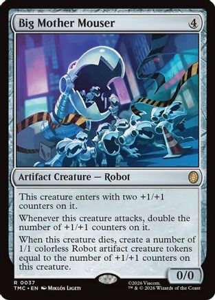 Big Mother Mouser (TMC-037) - [Commander: Teenage Mutant Ninja Turtles] Foil