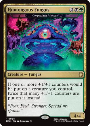 Humongous Fungus - Corpsejack Menace (TMC-056) - [Commander: Teenage Mutant Ninja Turtles] Foil