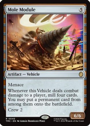 Mole Module (TMC-040) - [Commander: Teenage Mutant Ninja Turtles] Foil