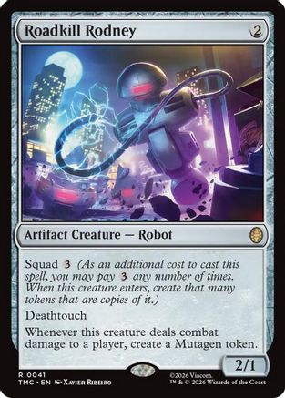 Roadkill Rodney (TMC-041) - [Commander: Teenage Mutant Ninja Turtles] Foil