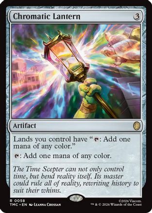 Chromatic Lantern (TMC-058) - [Commander: Teenage Mutant Ninja Turtles] Foil