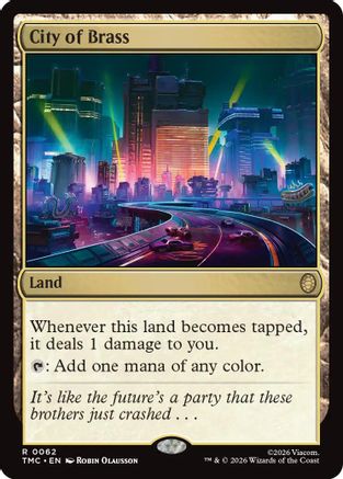 City of Brass (TMC-062) - [Commander: Teenage Mutant Ninja Turtles]