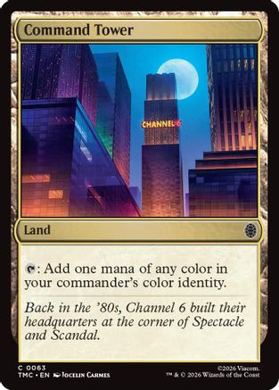 Command Tower (TMC-063) - [Commander: Teenage Mutant Ninja Turtles]