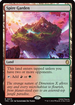 Spire Garden (TMC-075) - [Commander: Teenage Mutant Ninja Turtles]