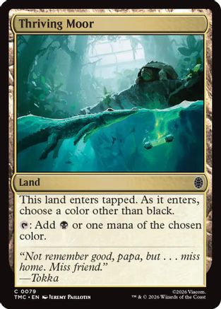 Thriving Moor (TMC-079) - [Commander: Teenage Mutant Ninja Turtles] Foil