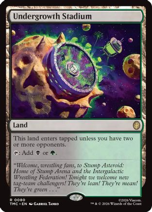 Undergrowth Stadium (TMC-080) - [Commander: Teenage Mutant Ninja Turtles] Foil