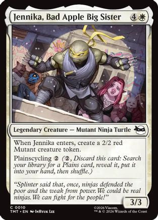 Jennika, Bad Apple Big Sister (TMT-010) - [Teenage Mutant Ninja Turtles] Foil