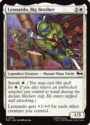 Leonardo, Big Brother (TMT-014) - [Teenage Mutant Ninja Turtles]