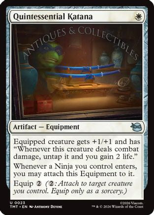 Quintessential Katana (TMT-023) - [Teenage Mutant Ninja Turtles]