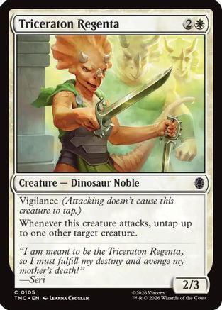 Triceraton Regenta (TMC-105) - [Commander: Teenage Mutant Ninja Turtles]