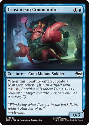 Crustacean Commando (TMT-033) - [Teenage Mutant Ninja Turtles]