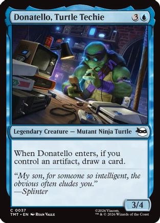 Donatello, Turtle Techie (TMT-037) - [Teenage Mutant Ninja Turtles]