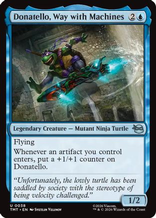 Donatello, Way with Machines (TMT-038) - [Teenage Mutant Ninja Turtles]