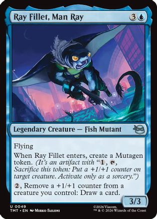 Ray Fillet, Man Ray (TMT-049) - [Teenage Mutant Ninja Turtles] Foil