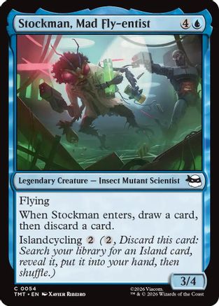 Stockman, Mad Fly-entist (TMT-054) - [Teenage Mutant Ninja Turtles] Foil