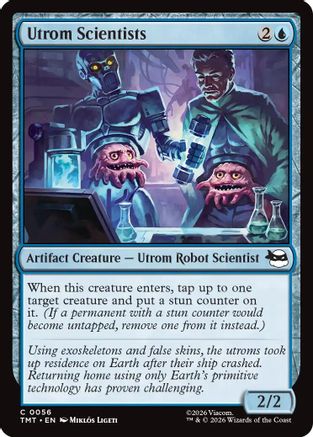 Utrom Scientists (TMT-056) - [Teenage Mutant Ninja Turtles] Foil