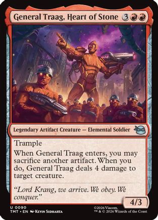 General Traag, Heart of Stone (TMT-090) - [Teenage Mutant Ninja Turtles]
