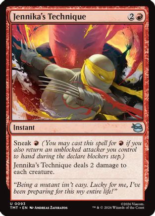 Jennika's Technique (TMT-093) - [Teenage Mutant Ninja Turtles]