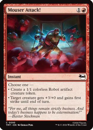 Mouser Attack! (TMT-095) - [Teenage Mutant Ninja Turtles] Foil