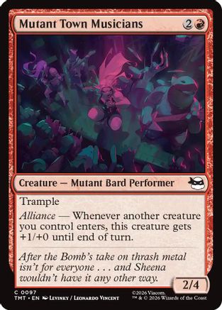 Mutant Town Musicians (TMT-097) - [Teenage Mutant Ninja Turtles]