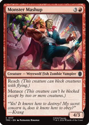Monster Mashup (TMC-117) - [Commander: Teenage Mutant Ninja Turtles]