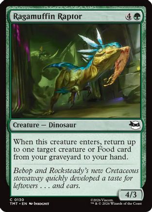 Ragamuffin Raptor (TMT-130) - [Teenage Mutant Ninja Turtles] Foil