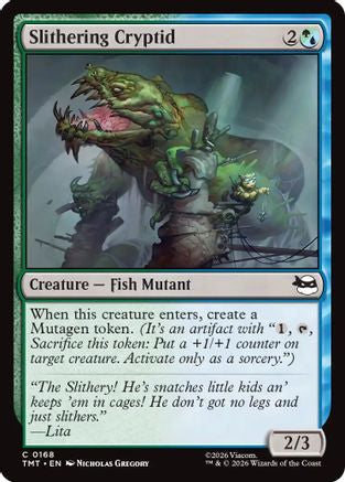 Slithering Cryptid (TMT-168) - [Teenage Mutant Ninja Turtles]