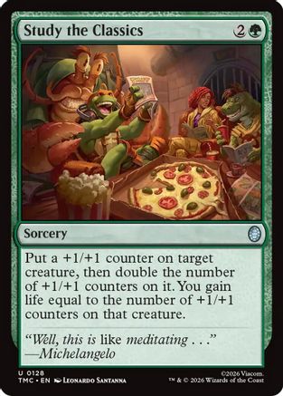 Study the Classics (TMC-128) - [Commander: Teenage Mutant Ninja Turtles]