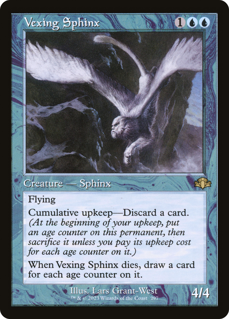 Vexing Sphinx (DMR-297) - [Dominaria Remastered] Foil