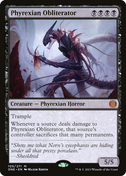 Phyrexian Obliterator (ONE-105) - [Phyrexia: All Will Be One]