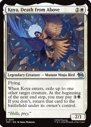 Koya, Death from Above (TMT-011) - [Teenage Mutant Ninja Turtles]