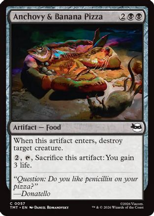 Anchovy & Banana Pizza (TMT-057) - [Teenage Mutant Ninja Turtles]