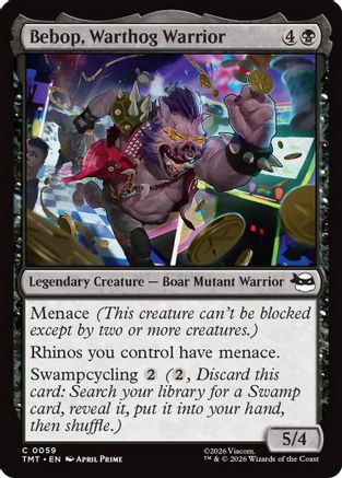 Bebop, Warthog Warrior (TMT-059) - [Teenage Mutant Ninja Turtles] Foil