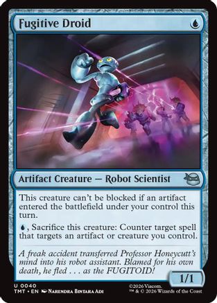 Fugitive Droid (TMT-040) - [Teenage Mutant Ninja Turtles] Foil