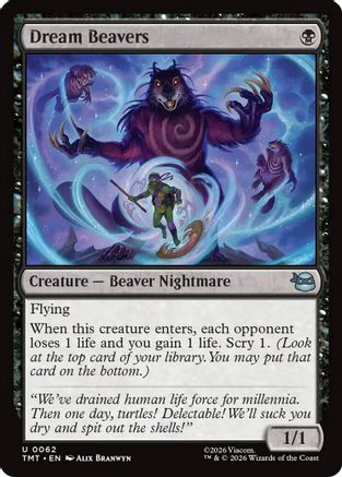 Dream Beavers (TMT-062) - [Teenage Mutant Ninja Turtles] Foil