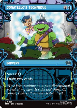 Donatello's Technique (Showcase) (TMT-228) - [Teenage Mutant Ninja Turtles]