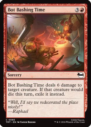 Bot Bashing Time (TMT-085) - [Teenage Mutant Ninja Turtles] Foil