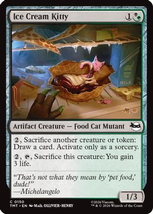 Ice Cream Kitty (TMT-150) - [Teenage Mutant Ninja Turtles]
