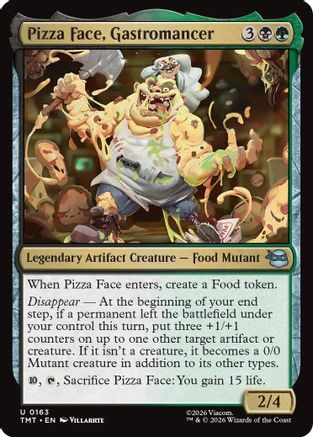 Pizza Face, Gastromancer (TMT-163) - [Teenage Mutant Ninja Turtles]