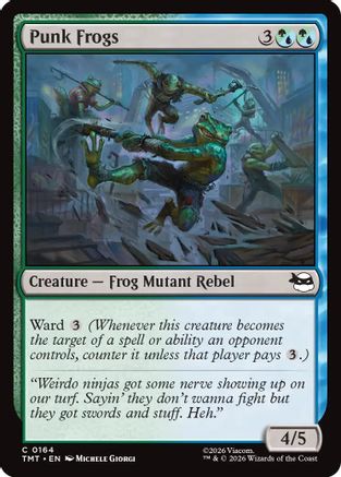 Punk Frogs (TMT-164) - [Teenage Mutant Ninja Turtles] Foil