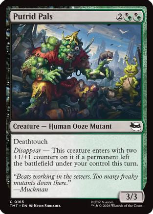 Putrid Pals (TMT-165) - [Teenage Mutant Ninja Turtles] Foil