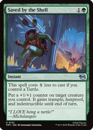 Saved by the Shell (TMT-132) - [Teenage Mutant Ninja Turtles]