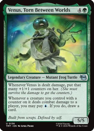 Venus, Torn Between Worlds (TMT-136) - [Teenage Mutant Ninja Turtles] Foil