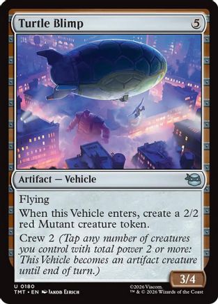 Turtle Blimp (TMT-180) - [Teenage Mutant Ninja Turtles] Foil