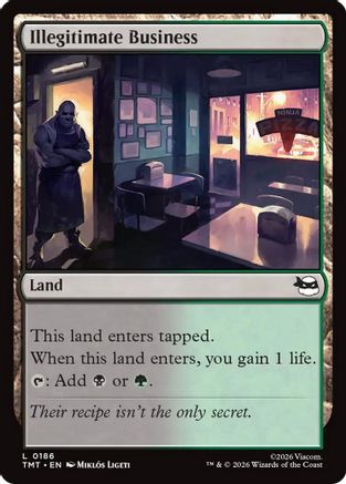 Illegitimate Business (TMT-186) - [Teenage Mutant Ninja Turtles]