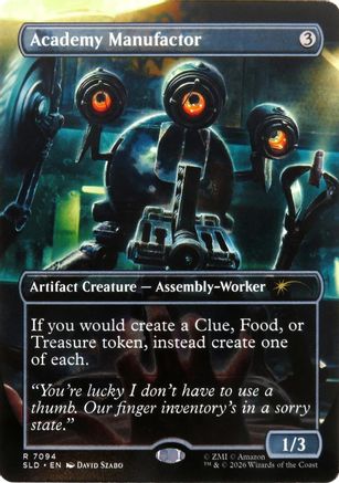 Academy Manufactor (7094) (SLD-7094) - [Secret Lair Drop Series] Foil