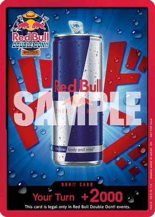 DON!! Card (Red Bull Double Don!!) - One Piece Promotion Cards