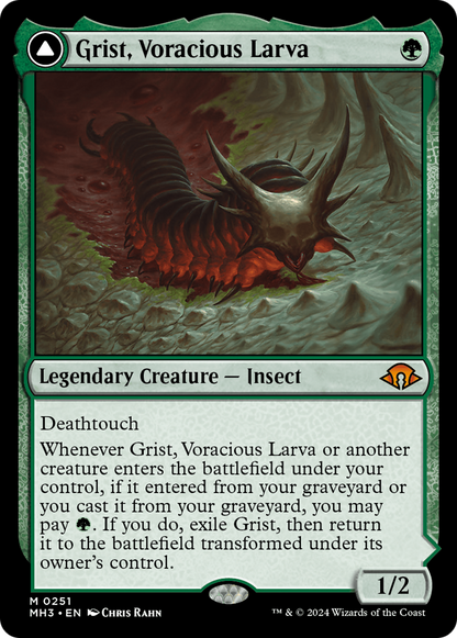 Grist, larve vorace // Grist, l'essaim de peste (MH3-251) - [Modern Horizons 3] 